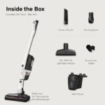 Aspiradora de Palo Inalámbrica Miele Triflex HX2 11827000 3 en 1, 60 Min Batería VARTA, Blanco/Oro Rosa
