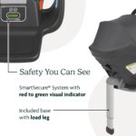 UPPAbaby Mesa Max Asiento de automóvil infantil con pata de carga y inserto robusto para bebé incluido/características d