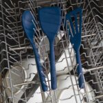GreenPan Juego de utensilios de cocina de silicona de 6 piezas y soporte, cuchara, espátulas, batidor, cucharón, herrami