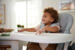 Safety 1st Silla alta Grow and Go Plus 3 en 1, 3 modos de uso: sillón reclinable para bebés, silla alta para niños peque