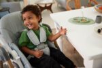 Safety 1st Silla alta Grow and Go Plus 3 en 1, 3 modos de uso: sillón reclinable para bebés, silla alta para niños peque