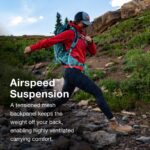 Osprey Mira 32L Mochila de senderismo para mujer con depósito hidráulico, ancla azul