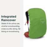 Osprey Manta 34L - Mochila de senderismo para hombre, con depósito hidráulico, color negro