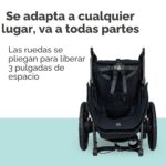 BOB Gear Wayfinder Cochecito para Trotar con Suspensión Dual Independiente, Neumáticos Llenos de Aire, y Capacidad de Pe