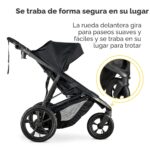 BOB Gear Wayfinder Cochecito para Trotar con Suspensión Dual Independiente, Neumáticos Llenos de Aire, y Capacidad de Pe