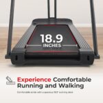 Caminadora con inclinacion automatica Sunny Health Fitness Treadpad SF-T722062 6 niveles de inclinacion Bluetooth app Su