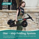 Gotrax Electric Scooter for Adults, Max 18/38 Mile & 20/28Mph by 350w/500w/1000w Motor,10" Tire, Bright Headlight Tailli
