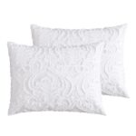 Juego de edredón Urban Casual Riverbrook Home 88488 blanco 5 piezas tamaño King
