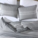 Juego de edredon Riverbrook Home Urban Casual Nash 85268 tamaño King 3 piezas color marfil trigo