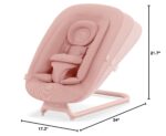 Cybex Lemo - Bouncer para bebé para jugar y relajarse con arnés ajustable y respaldo de malla transpirable, incrustacion