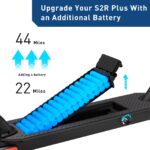 Hiboy S2R Plus Electric Scooter, 500W Peak Motor, 19 MPH, 22 Miles Long-Range, Foldable Commuter Electric Scooter Adults