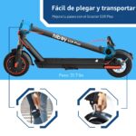 Hiboy S2R Plus Electric Scooter, 500W Peak Motor, 19 MPH, 22 Miles Long-Range, Foldable Commuter Electric Scooter Adults