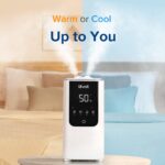 Paquete de humidificadores LEVOIT inteligentes niebla cálida y fría 6L y OasisMist control WiFi Alexa VeSync dormitorio