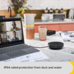 Jabra Speak2 40 Altavoz Portátil - 4 Micrófonos con Cancelación de Ruido, Altavoz Portátil de Rango Completo de 50mm, Au