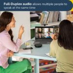 Jabra Speak2 40 Altavoz Portátil - 4 Micrófonos con Cancelación de Ruido, Altavoz Portátil de Rango Completo de 50mm, Au