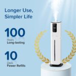 Humidificador LEVOIT OasisMist 1000S 10 L Inteligente y Difusor de Aceite Esencial LEVOIT 6 L Niebla Fría Llenado Superi
