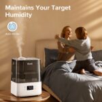 Humidificador LEVOIT OasisMist 1000S 10 L Inteligente y Difusor de Aceite Esencial LEVOIT 6 L Niebla Fría Llenado Superi