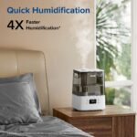 Humidificador LEVOIT OasisMist 1000S 10 L Inteligente y Difusor de Aceite Esencial LEVOIT 6 L Niebla Fría Llenado Superi