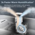 Humidificador inteligente Levoit OasisMist 1000S 10L niebla calida y fria dormitorio hogar