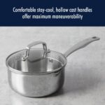 Batería de cocina HENCKELS Clad H3 1023647 acero inoxidable 10 piezas apto para inducción