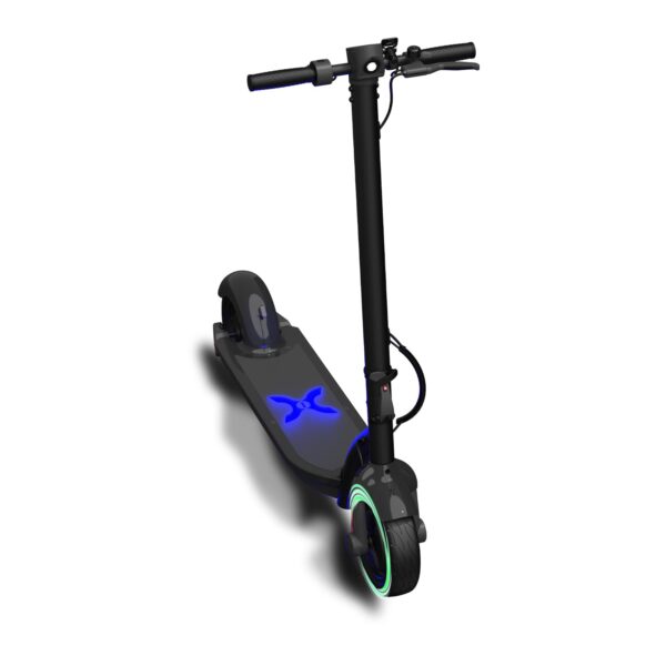Hover-1 Alpha 2.0 Foldable Electric Scooter with 450W Brushless Motor, 18 mph Max Speed, 10” Air-Filled Tires and 12 Mil