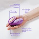 Wet For Her RockHer 2.0 Mini vibrador de tijera con control remoto | Juguetes sexuales de silicona de grado médico | Jug