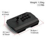 Mando con Cable Qanba N3 Drone 2 para PlayStation 5 PlayStation 4 y PC