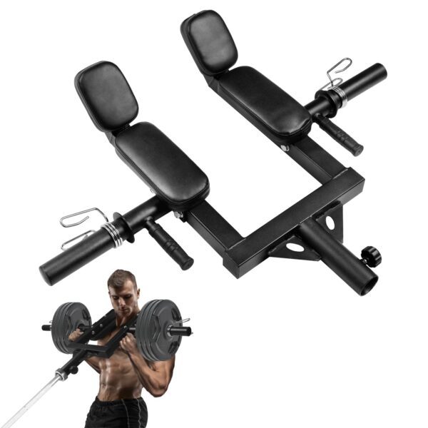 Yes4All Viking Press, Landmine Handle Attachment for 2-Inch Olympic Barbell – 3 Hand Grip Positions - Support Home Gym f