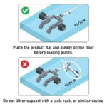 Yes4All Viking Press, Landmine Handle Attachment for 2-Inch Olympic Barbell – 3 Hand Grip Positions - Support Home Gym f