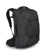 Mochila de viaje Osprey Farpoint 40 con mochila pequeña Daylite Plus negra set de equipaje para viajar senderismo talla