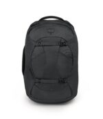 Mochila de viaje Osprey Farpoint 40 con mochila pequeña Daylite Plus negra set de equipaje para viajar senderismo talla