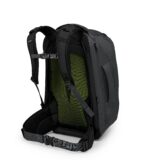 Mochila de viaje Osprey Farpoint 40 con mochila pequeña Daylite Plus negra set de equipaje para viajar senderismo talla