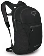 Mochila de viaje Osprey Farpoint 40 con mochila pequeña Daylite Plus negra set de equipaje para viajar senderismo talla