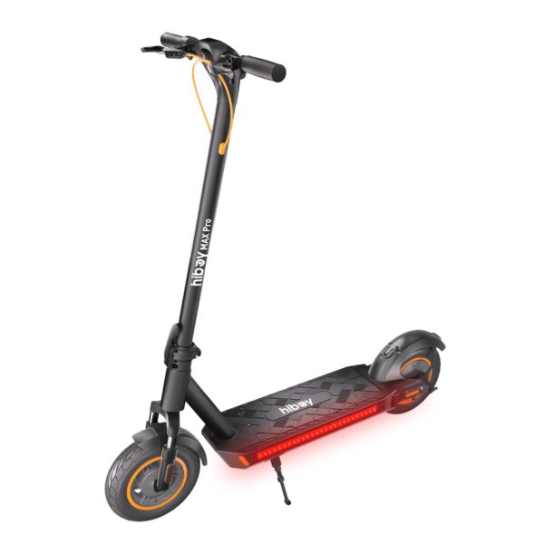 Hiboy MAX Pro Scooter Eléctrico, 46.6 Mi de Largo Alcance, 22 MPH Potenciado por Motor MAX de 650W, Neumáticos de 11'',