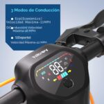 Hiboy MAX Pro Scooter Eléctrico, 46.6 Mi de Largo Alcance, 22 MPH Potenciado por Motor MAX de 650W, Neumáticos de 11'',