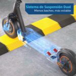 Hiboy MAX Pro Scooter Eléctrico, 46.6 Mi de Largo Alcance, 22 MPH Potenciado por Motor MAX de 650W, Neumáticos de 11'',
