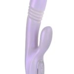 Nuevo Playboy Pleasure Bumping Bunny recargable empuje calentamiento de silicona doble estimulación impermeable conejo v