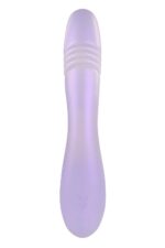 Nuevo Playboy Pleasure Bumping Bunny recargable empuje calentamiento de silicona doble estimulación impermeable conejo v