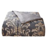 Waterford Everett 6PAEVRTW18303QU juego de edredón Queen 6 piezas gris