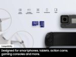 Samsung Tarjeta de memoria microSD PRO Plus + adaptador, microSDXC de 512 GB, hasta 180 MB/s, Full HD y 4K UHD, UHS I, C