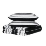 Juego de edredón Twin Brentwood Stripe Pem America 783048218698 2 piezas