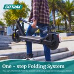 Gotrax ECLIPSE Series Electric Scooter for Adults, Max 25/38 Mile Range 20Mph Speed 500w Motor, 10" Tire, Bright Headlig