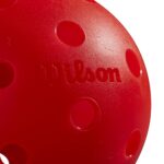 WILSON TRU 32 Pro Pickleball Case - 48 bolas, color rojo