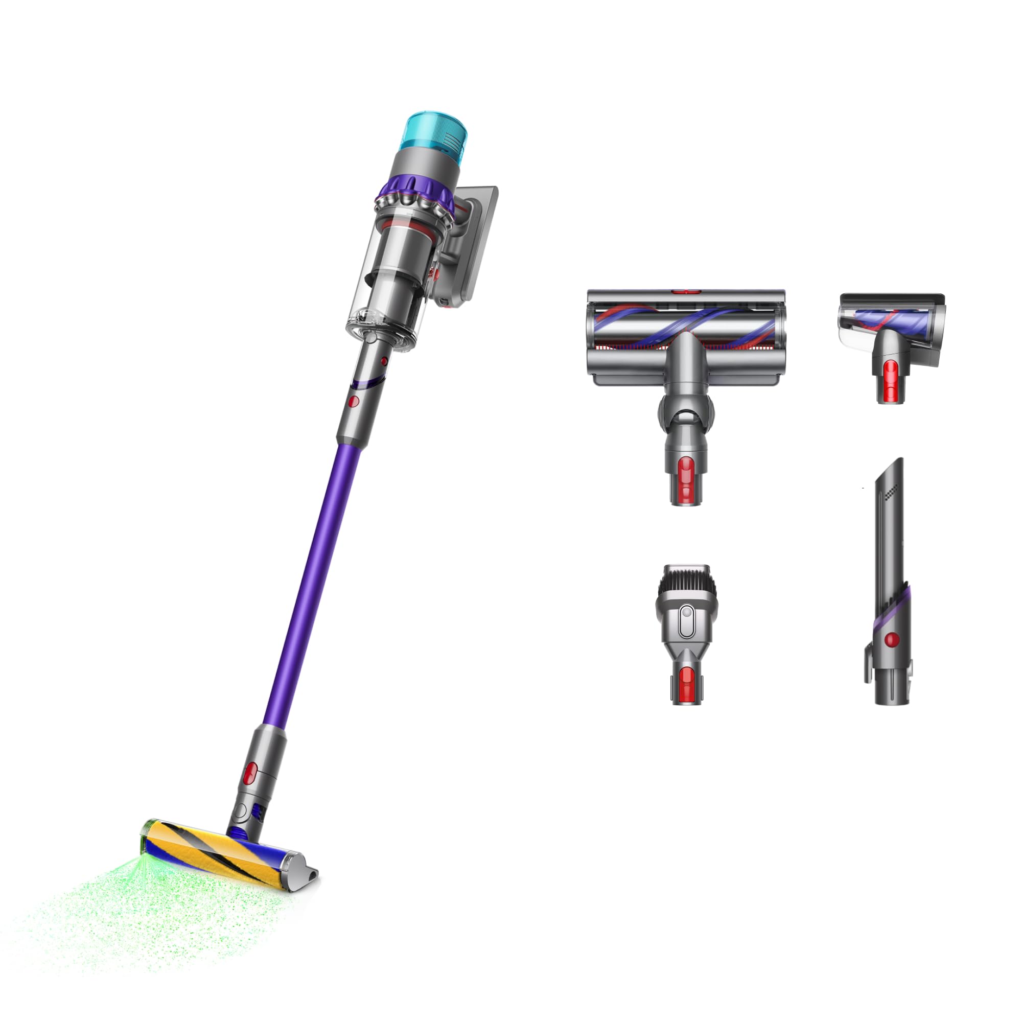 Version 1.0.0 Aspiradora Inalámbrica Dyson Gen5detect 447930-01 280AW Filtro HEPA 70 min