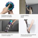 Aspiradora Inalámbrica Dyson Gen5detect 447930-01 280AW Filtro HEPA 70 min