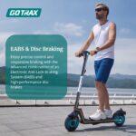 Gotrax APEX Series Electric Scooter for Adults, Max Mile and Mph Speed Motor, 8.5" Solid Tires, Long Life Battery Bright