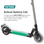 Gotrax APEX Series Electric Scooter for Adults, Max Mile and Mph Speed Motor, 8.5" Solid Tires, Long Life Battery Bright