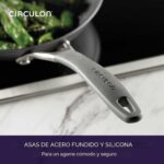 Batería de Cocina Juego de Ollas y Sartenes Circulon Meyer Corporation 81839 Serie A1 ScratchDefense Antiadherente para