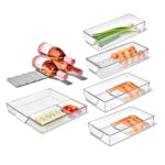 Juego de recipientes y organizador de refrigerador OXO Good Grips 18 piezas contenedores POP blancos y organizadores de