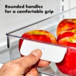 Juego de recipientes y organizador de refrigerador OXO Good Grips 18 piezas contenedores POP blancos y organizadores de